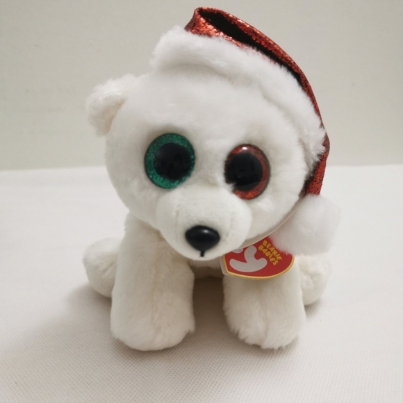 Ty Oslo the Polar Bear Beanie Baby - Picture 1 of 8